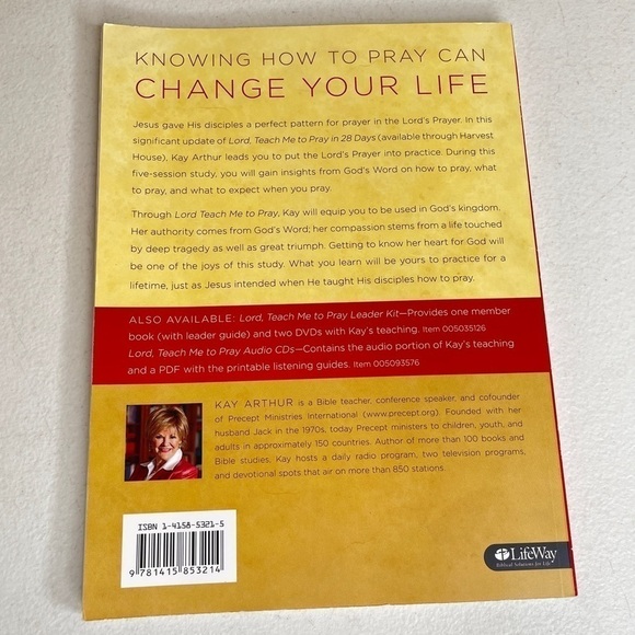 Kay Arthur Lord Teach Me to Pray Workbook - Picture 3 of 11